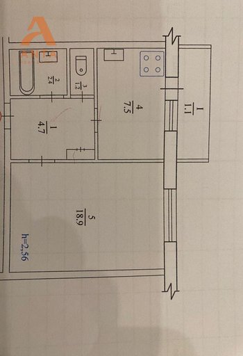 Продажа 1 кімнатної квартири на проспект Леся Курбаса 12-А