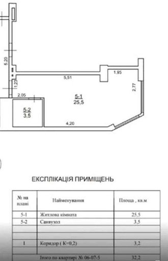 Продажа 1 кімнатної квартири на вулиця Івана Дяченка 10