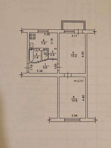 Продажа 2 кімнатної квартири на Берестейский проспект 9