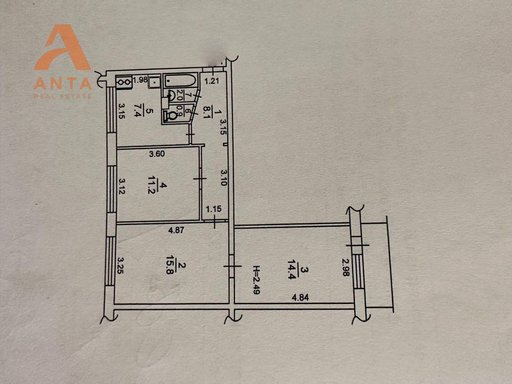 Продажа 3 кімнатної квартири на улица Кристины Сушко 12