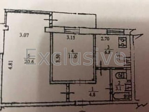 Продажа 2 кімнатної квартири на Градинська вулиця 1