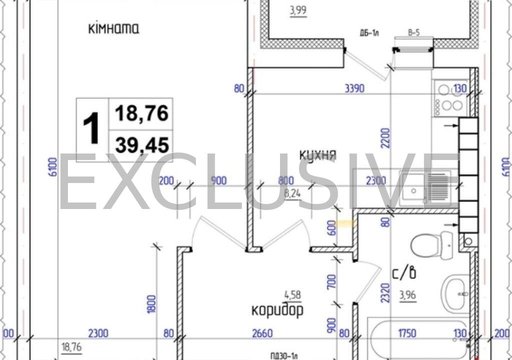 Продажа 1 кімнатної квартири на 10-та лінія 29